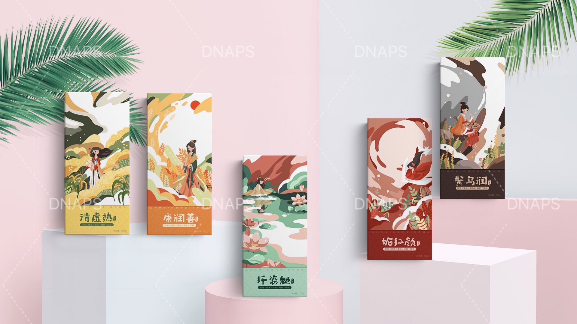 五谷佳韻代餐粉包裝